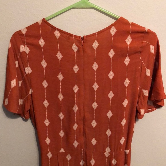 Printed Orange Jumpsuit by Blue Blush - Picture 8 of 8